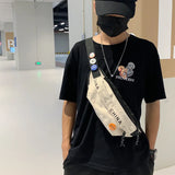 Men's Waterproof Sports Bag Waist Bag Canvas Pouch
