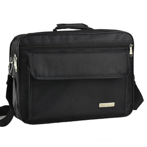 Men's Briefcase 15.6 Laptop Bag Large Capacity Business Shoulder Messenger