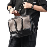 Men's Briefcase Handbag Business Men Tote Bags Man Casual Crossbody
