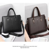 Men's Briefcase Handbags Business Shoulder Bags Messenger Casual Tote