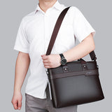 Men's Briefcase Business Shoulder Bags Messenger Bags Portable