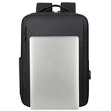 Men's Business Backpack Nylon Laptop 15.6 Inch Waterproof Travel Bag