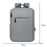 Men's Business Backpack Nylon Laptop 15.6 Inch Waterproof Travel Bag