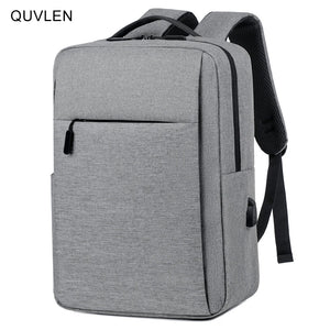 Men's Business Backpack Nylon Laptop 15.6 Inch Waterproof Travel Bag