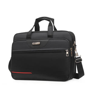 Men's Business Briefcase Weekend Travel Bag Laptop Protection Handbag