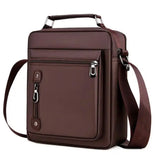 Men's Business Casual Shoulder Bag Waterproof Oxford Fabric Messenger Handbag