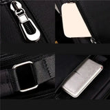Men's Business Casual Shoulder Bag Waterproof Oxford Fabric Messenger Handbag