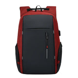 Men's USB Business Laptop Backpack Waterproof Rucksack
