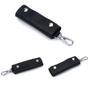 Business Leather Key Case Waist Hanging Key Chain Car Lock Key Ba