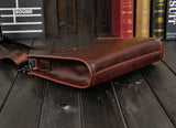 Men's PU Leather Shoulder Bag Messenger Briefcase