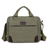 Men's Canvas Crossbody Hiking Military Messenger Sling Bag