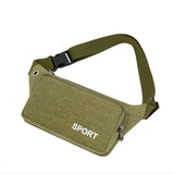 Canvas Waist Bag Large Capacity Mobile Phone Zero Wallet