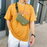 Canvas Waist Bag Large Capacity Mobile Phone Zero Wallet