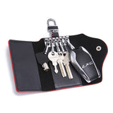 Men's Leather Key Holder Wallet Organizer Keychain