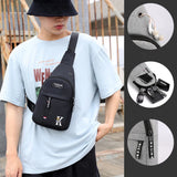 Men's Chest Bags Casual Waist Bags Trip Travel Carry Bags
