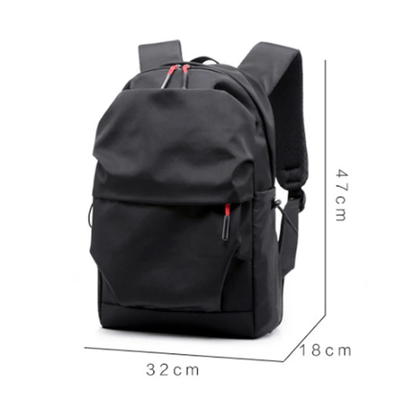 Large Capacity Men's Computer Bag Travel Backpack Schoolbag