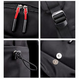 Men's Large Capacity Leisure Backpack Travel Bag Schoolbag