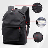 Men's Computer Bag Large Capacity Leisure Backpack Travel Backpack