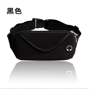Men's Construction Site Waist Bag Neoprene Fitness Sports Running Belt Bag