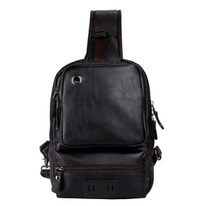 Men's USB Charging Crossbody Chest Bag
