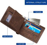 Men's Engraved Photo Wallets Picture & Text Wallet Personalized
