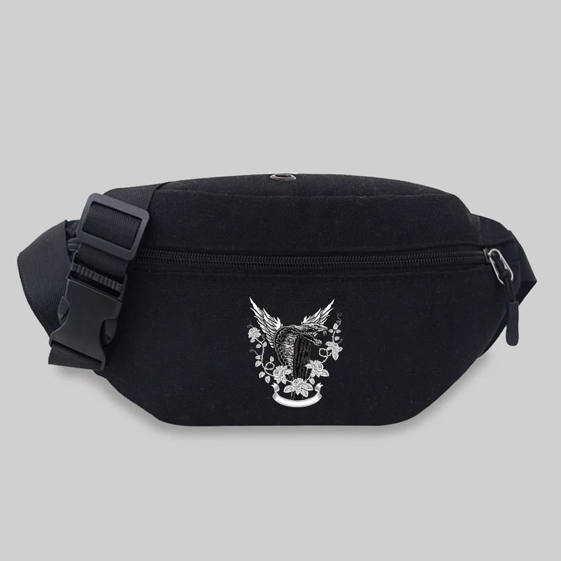 Unisex Sports Fanny Pack Messenger Bag Large Capacity Waist Bag