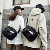 Men's Nylon Crossbody Bag Multifunctional Male Shoulder Messenger Bags