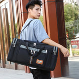 Men's Multifunctional Fitness Travel Bag Large Capacity Duffel Bag