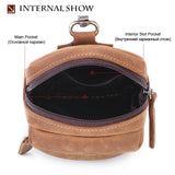 Men's Leather Fanny Waist Bag Purse Pouch Shoulder Messenger Bags