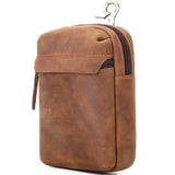 Men's Leather Fanny Waist Bag Purse Pouch Shoulder Messenger Bags