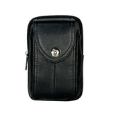Men's Leather Waist Pack Phone Pouch Bag Waist Bag