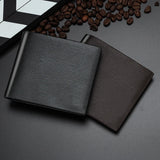 Men's Short Wallet Personality Vertical Large Capacity Wallet