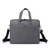 Men's Business Messenger Bag Shoulder Computer Briefcase Zipper Bag