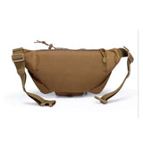 Men's Khaki Waist pack Tactical Water Bottle Belt Fanny Pack