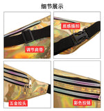 Unisex Laser Waist Bag Multifunctional Chest Bag Shoulder Crossbody