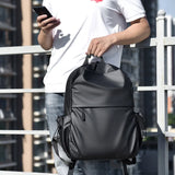 Men's Laptop Backpack Soft Waterproof Shockproof Business Bag