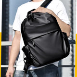 Men's Laptop Backpack Soft Waterproof Shockproof Business Bag