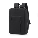 Men's Laptop Backpack USB Charging Business School Bag Man