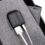 Men's Waterproof Business Backpack USB Charging Outdoor Travel Bags
