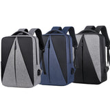 Men's Waterproof Business Backpack USB Charging Outdoor Travel Bags