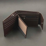 Men's Leather Wallet with Chain