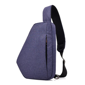 Men's Waterproof Chest Bag Lightweight Shoulder Bag