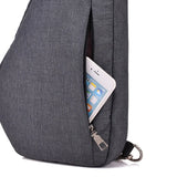 Men's Waterproof Chest Bag Lightweight Shoulder Bag