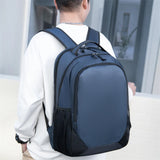 Men's Leisure Travel Backpack Male Portable Business Notebook Computer Bag