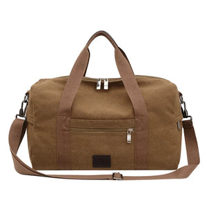 Men's Canvas Travel Tote Duffel Bag Cross Body Shoulder Handbag