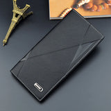 Men's Long Wallet Thin Youth Soft Wallet Multi-Card Space Large-Capacity