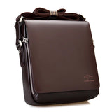 Men's Kangaroo Briefcase Business Shoulder Bag Laptop Messenger Solid Travel Bag