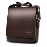 Men's Kangaroo Briefcase Business Shoulder Bag Laptop Messenger Solid Travel Bag