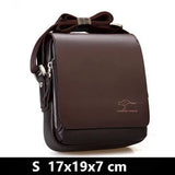 Men's Kangaroo Briefcase Business Shoulder Bag Laptop Messenger Solid Travel Bag