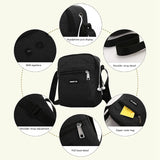 Men's Messenger Bag Crossbody Shoulder Bags Travel Bag Man Purse